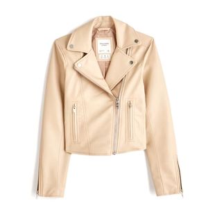 Abercrombie Vegan Leather jacket